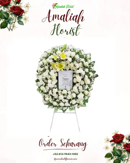 Krans Bunga Duka Ketawang